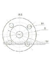 2W-50JF Type Stainless Steel Flange magnetic valve constructral diagram(pic2)