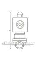 PS-J series stainless steel steam dimension drawing(pic2)