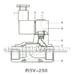 RSV gas liquid magnetic valve constructral diagram(pic3)