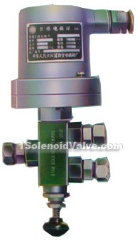 Three-way explosionproof magnetic valves