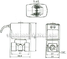 internal structure external dimension drawing