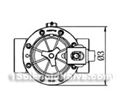 YSA series plastic dimension drawing(pic2)