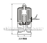 ZCF corrosion-resisting pctfe dimension drawing(pic1)