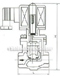 ZCLF steam dimension drawing